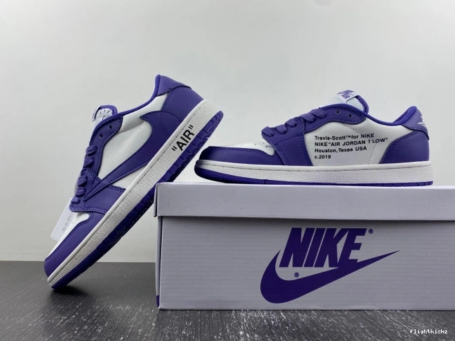 CUSTOM SCOTT X 1 JORDAN TRAVIS OFF-WHITE X DM7890-386 AIR 0813